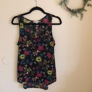 H&M vibrant print tank top